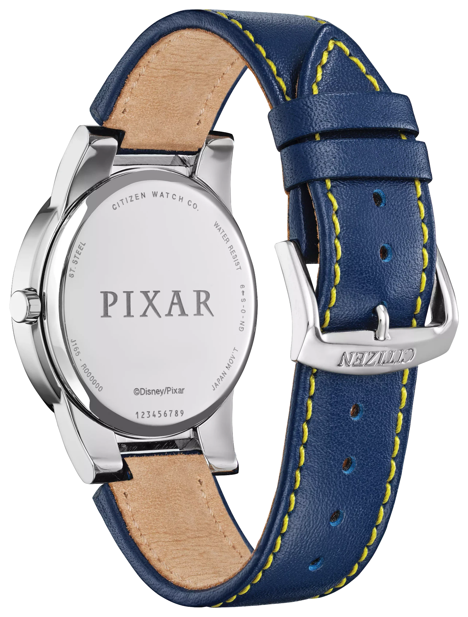 Pixar Lamp and Ball Blue Dial Leather Strap AU1061-08W | CITIZEN